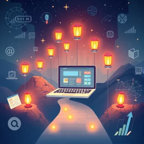 کلمات کلیدی: چراغ راه وب‌سایت شما