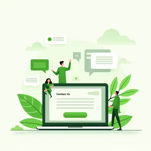 صفحه تماس باماسبزوب سرویس